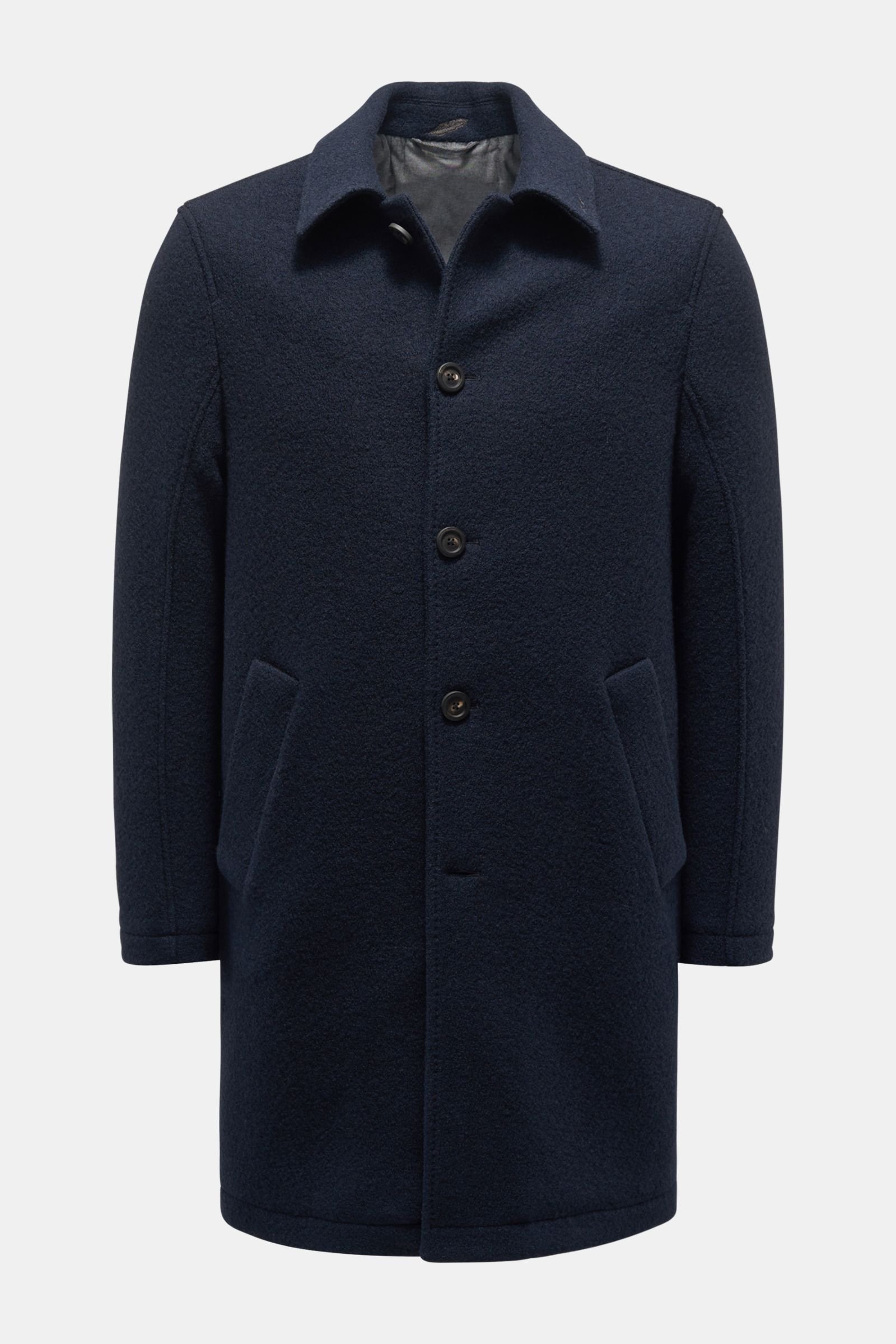Wollmantel 'Authentic Wool Classic Coat' navy