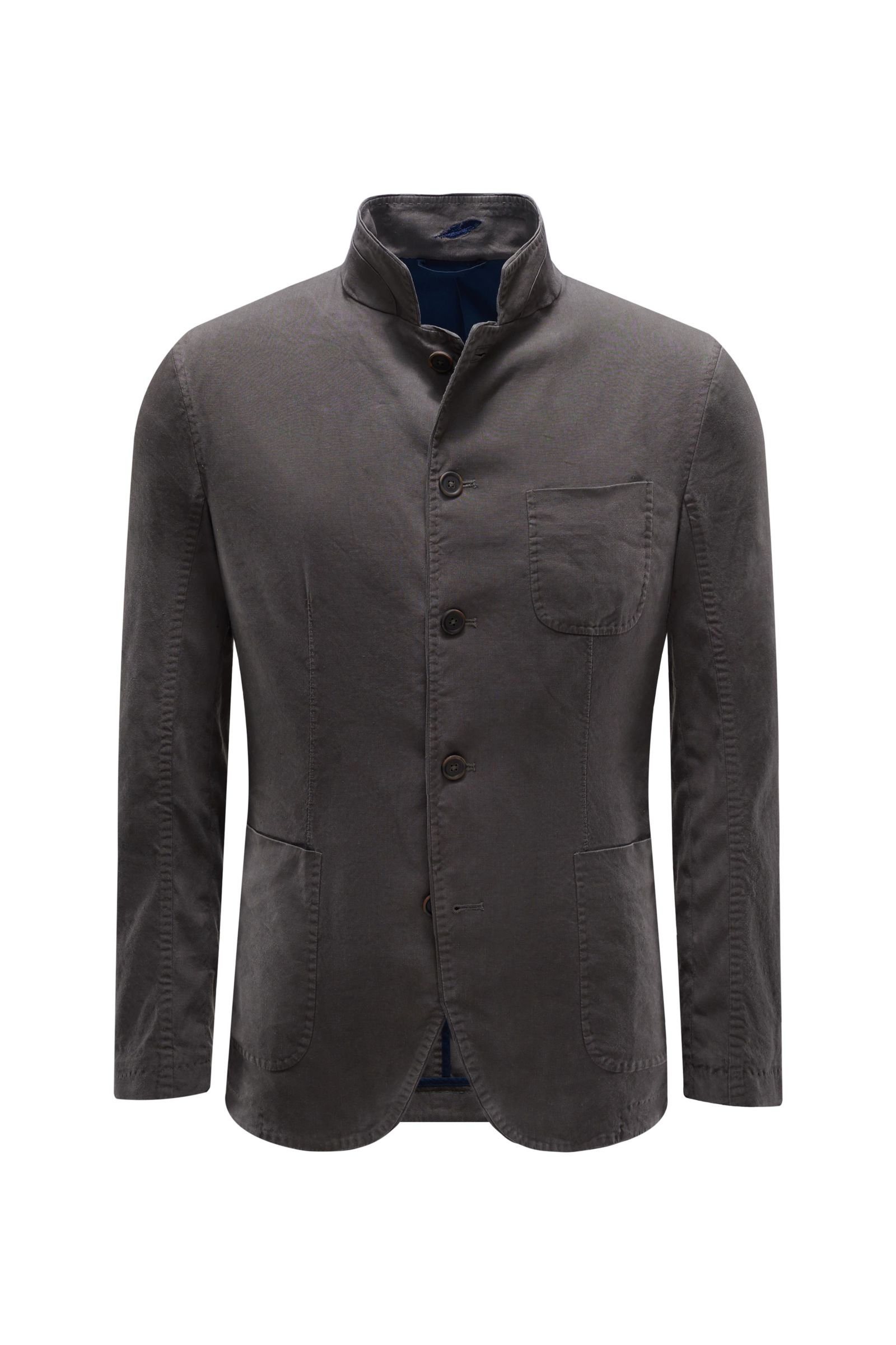 Smart-casual jacket dark grey