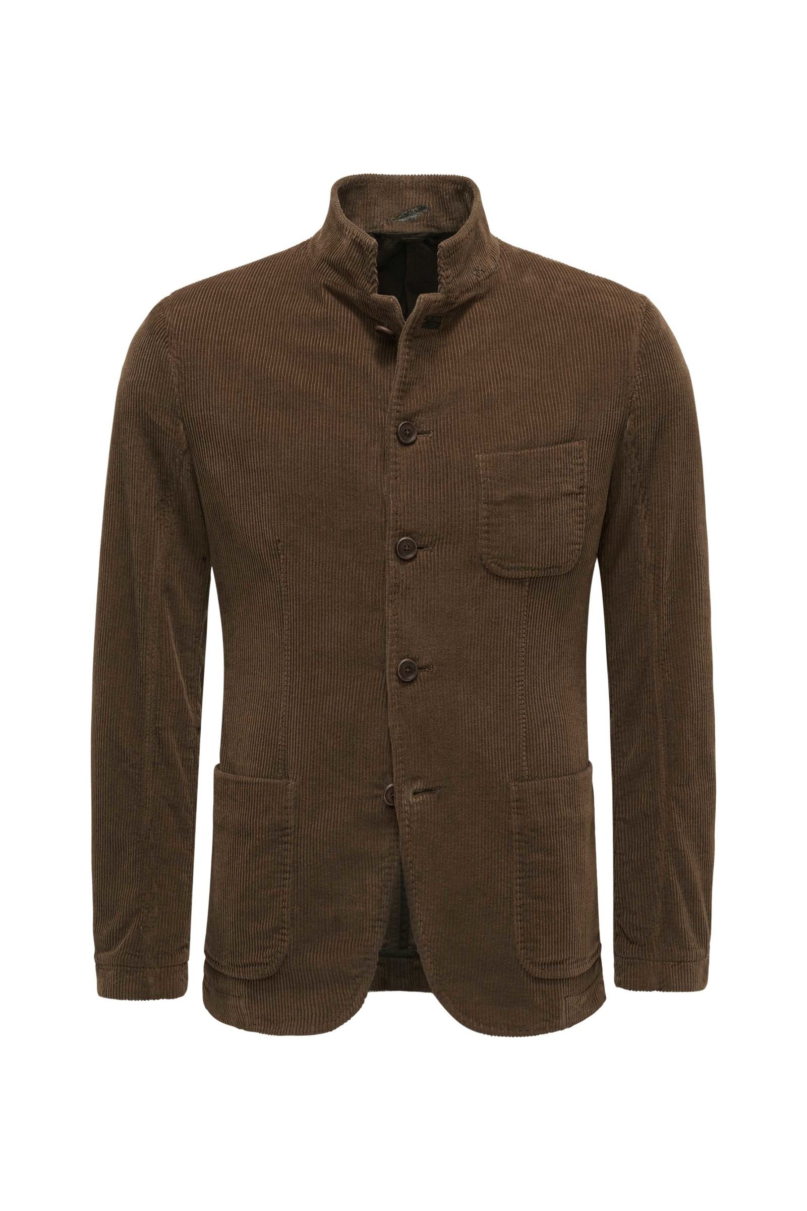 Corduroy jacket brown