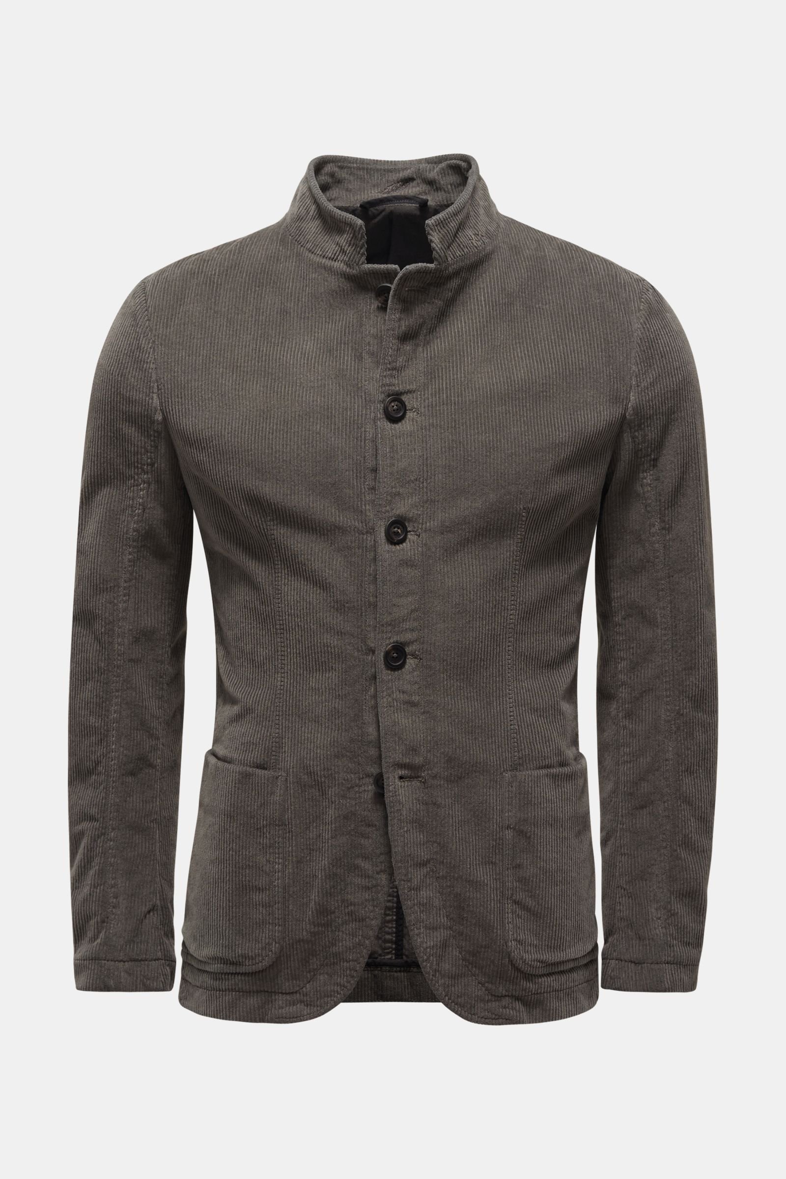 Corduroy jacket 'Vintage Corduroy Light Blazer' dark grey