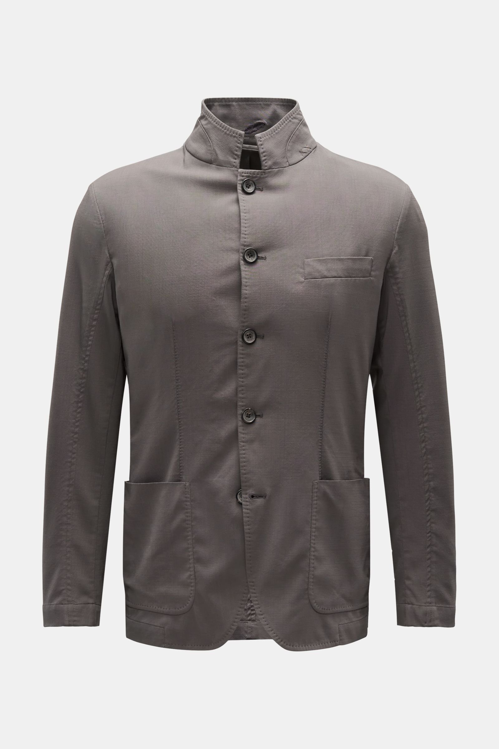 Smart-casual jacket 'Fresco WW Classic Blazer' grey