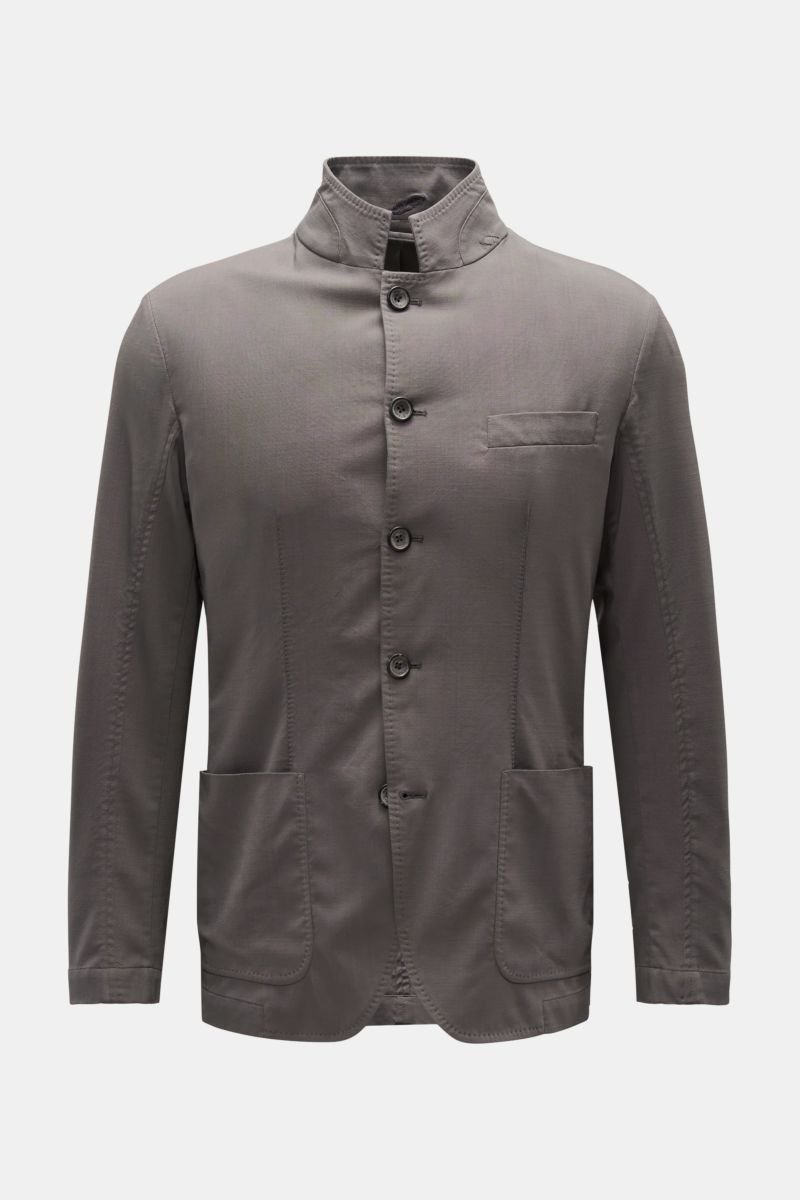 Smart-casual jacket 'Fresco WW Classic Blazer' grey