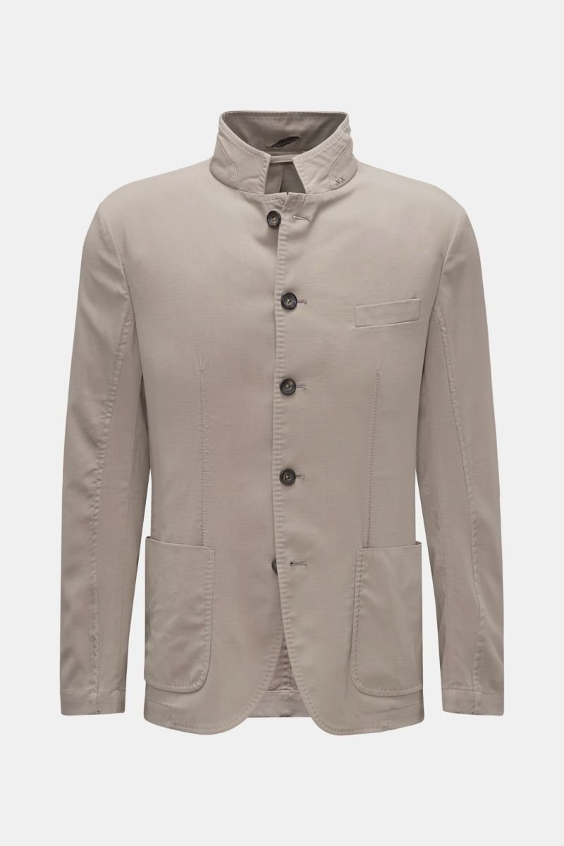 Smart-casual jacket 'Fresco WW Classic Blazer' light grey