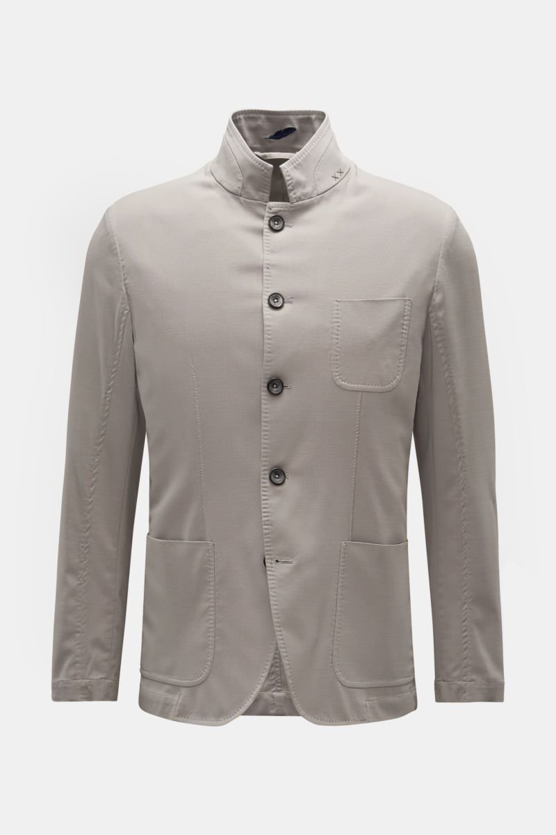Smart-casual jacket 'Fresco WW Blazer' light grey