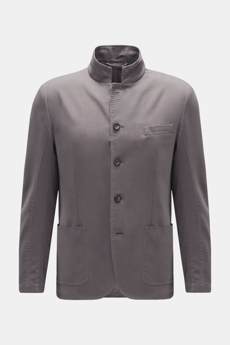 Smart-casual jacket 'Fresco WW Blazer' dark grey
