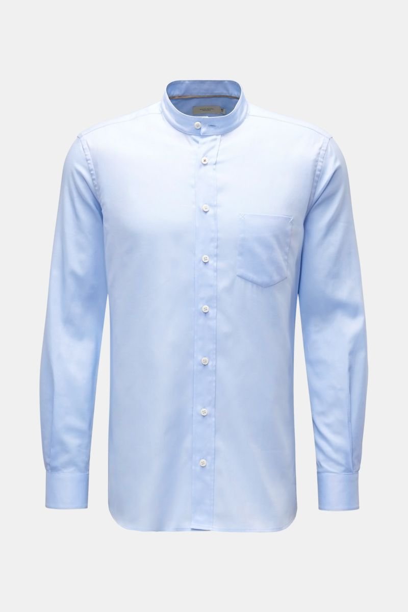 Oxford shirt 'Vintage Oxford Collar Shirt' grandad collar light blue