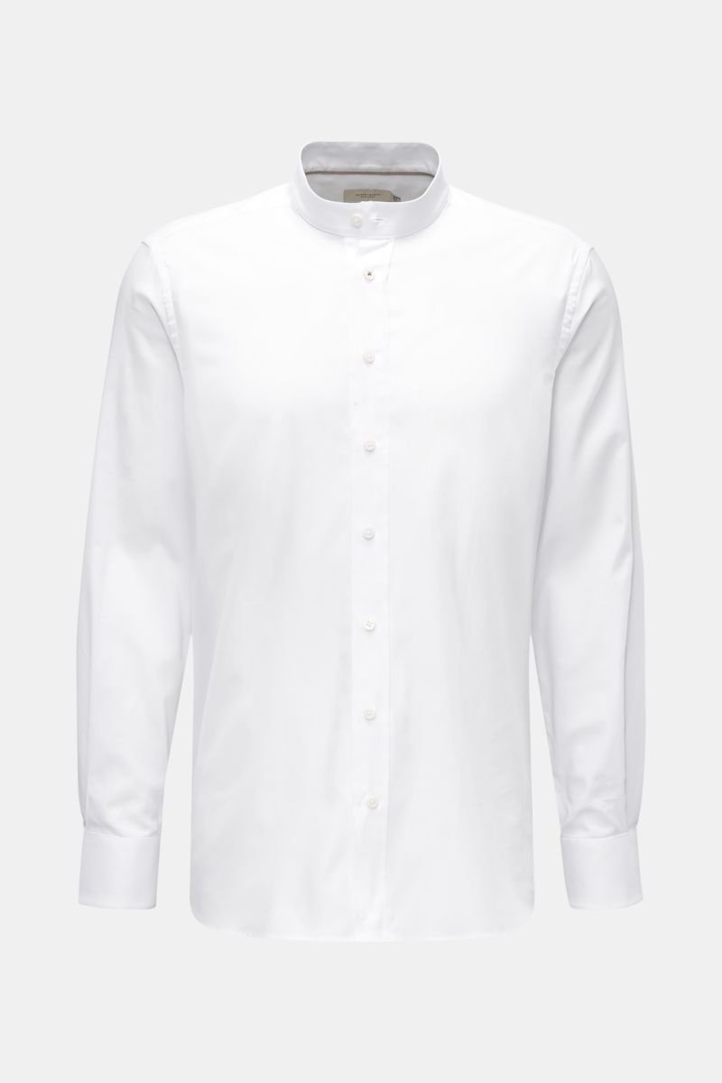Oxford shirt 'Vintage Oxford Plain Collar Shirt' grandad collar white